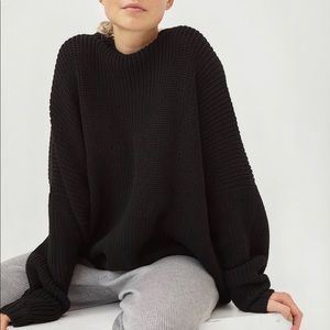 Knotty Ones 100% Merino Wool Casual Chic Sweater